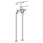 Watermark - Floor Standing Bath Set with Hand Shower - Vintage Copper