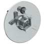 Watermark - Wall Mounted Pressure Balance Shower Trim with Diverter, 7'' dia. - Vintage Copper
