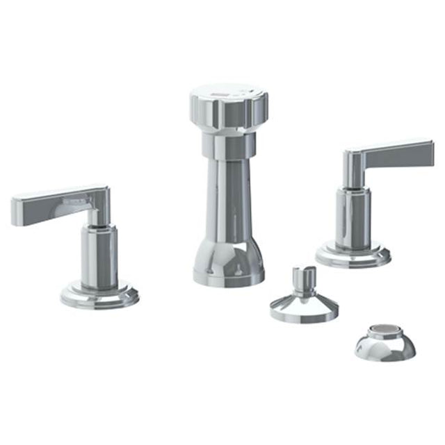 Watermark - Deck Mounted 4-Hole Bidet - Vintage Brass
