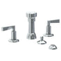 Watermark - Deck Mounted 4-Hole Bidet - Vintage Brass