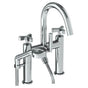 Watermark - Deck Mounted Exposed Bath Set with Hand Shower - Vintage Copper