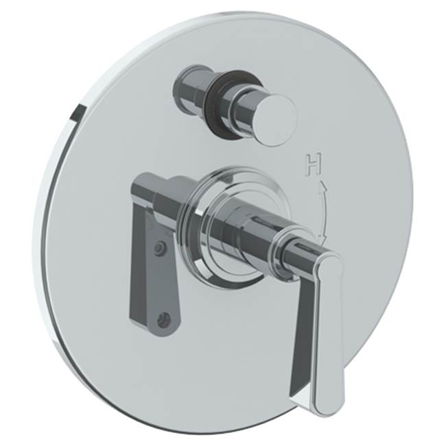 Watermark - Wall Mounted Pressure Balance Shower Trim with Diverter, 7'' dia. - Vintage Copper