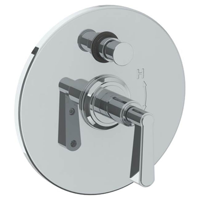 Watermark - Wall Mounted Pressure Balance Shower Trim with Diverter, 7'' dia. - Vintage Copper