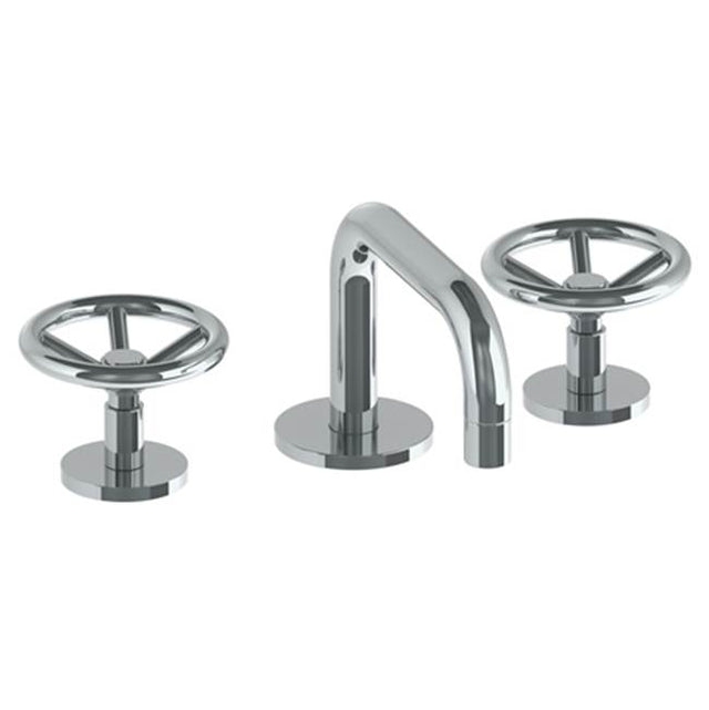 Watermark - Deck Mounted 3 Hole Lavatory Set - Vintage Brass
