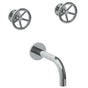 Watermark - Wall Mounted 3 Hole Bath Set - Vintage Copper