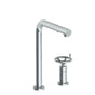 Watermark - Deck Mounted 2 Hole Square Top Kitchen Faucet with Pull Out Spray - Vintage Copper