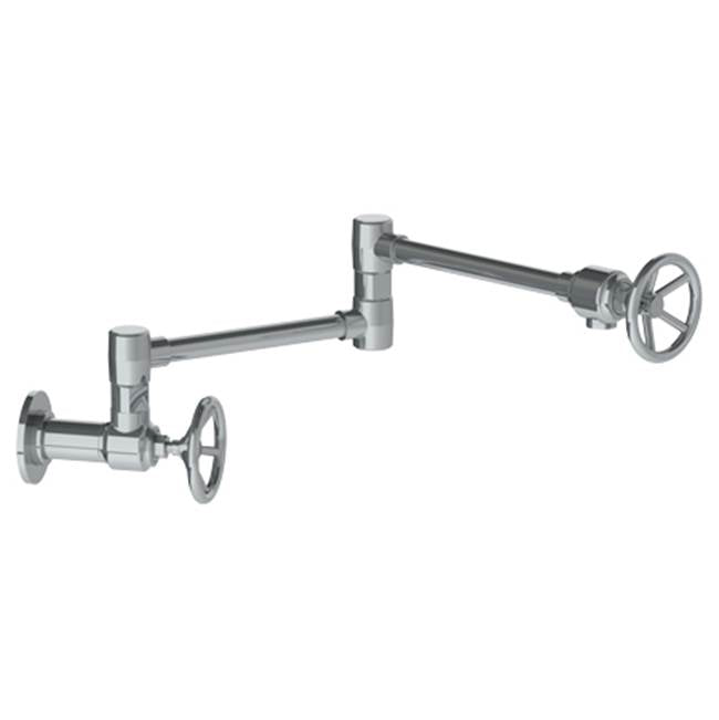 Watermark - Wall Mounted Pot Filler - Aged Brass