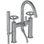 Watermark - Deck Mounted Exposed Gooseneck Bath Set with Hand Shower - Vintage Copper