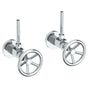 Watermark - Lavatory Angle Stop Kit -1/2'' Compression x 3/8'' OD Compression - Vintage Copper