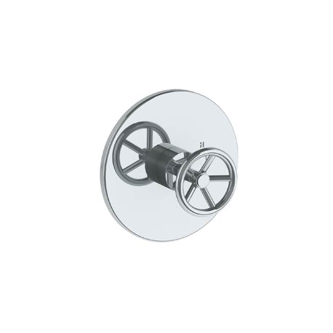 Watermark - Wall Mounted Pressure Balance Shower Trim, 7'' dia. - Vintage Copper