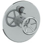 Watermark - Wall Mounted Pressure Balance Shower Trim with Diverter, 7'' dia. - Vintage Copper