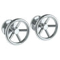 Watermark - Wall Mounted 2-Valve Shower Trim - Satin Nickel