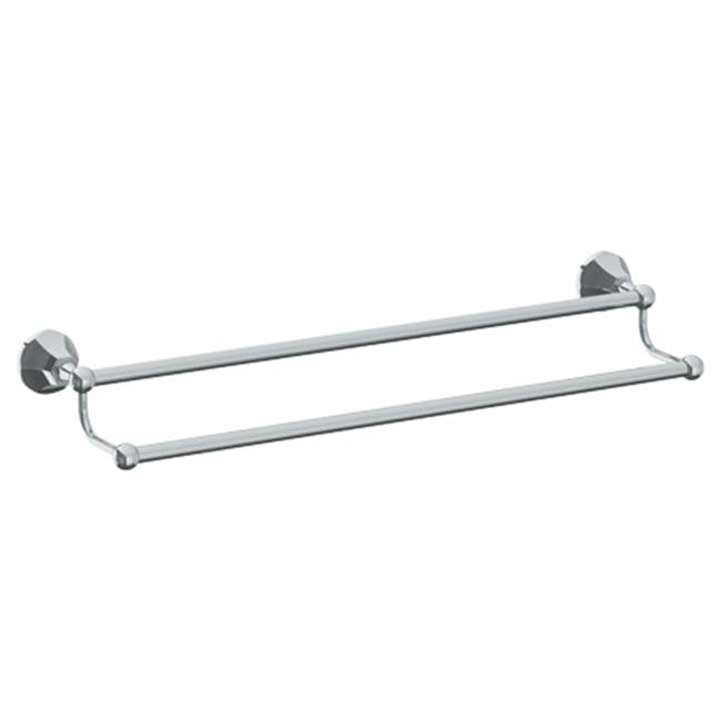 Watermark - Wall Mounted Double Towel Bar, 24'' - Vintage Copper