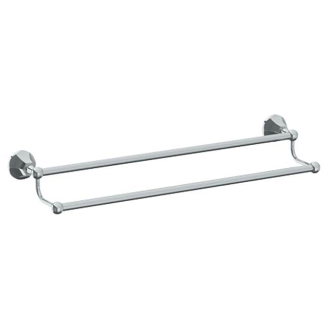 Watermark - Wall Mounted Double Towel Bar, 24'' - Vintage Copper