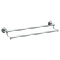 Watermark - Wall Mounted Double Towel Bar, 24'' - Vintage Copper