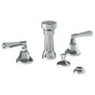 Watermark - Deck Mounted 4-Hole Bidet - Vintage Copper