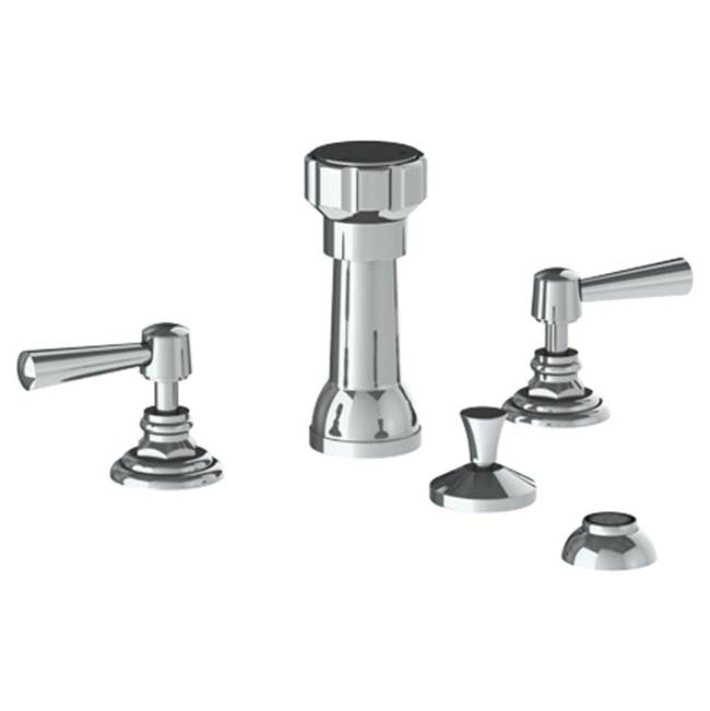 Watermark - Deck Mounted 4-Hole Bidet - Vintage Copper