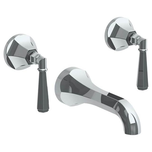 Watermark - Wall Mounted 3 Hole Bath Set - Vintage Copper