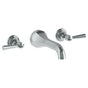 Watermark - Wall Mounted 3 Hole Bath Set - Vintage Brass