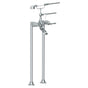 Watermark - Floor Standing Bath Set with Hand Shower - Vintage Copper