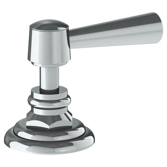 Watermark - Trim For Deck Mounted Valve. Porcelain cross buttons engraved ''HOT'' - Vintage Copper
