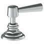 Watermark - Trim For Deck Mounted Valve. Porcelain cross buttons engraved ''HOT'' - Vintage Copper