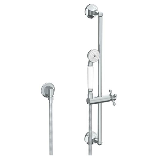 Watermark - Positioning Bar Shower Kit with Hand Shower and 69'' Hose - Vintage Copper