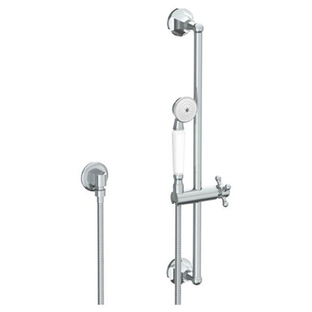 Watermark - Positioning Bar Shower Kit with Hand Shower and 69'' Hose - Vintage Copper
