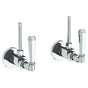 Watermark - Lavatory Angle Stop Kit -1/2'' Compression x 3/8'' OD Compression - Vintage Copper