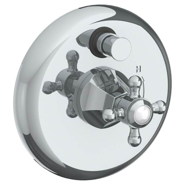 Watermark - Wall Mounted Pressure Balance Shower Trim with Diverter, 7 1/2'' - Vintage Copper
