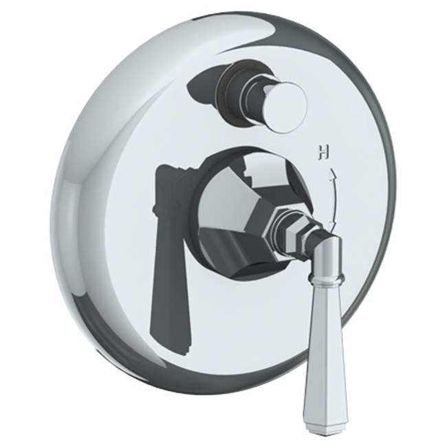 Watermark - Wall Mounted Pressure Balance Shower Trim with Diverter, 7 1/2'' - Vintage Copper