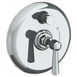 Watermark - Wall Mounted Pressure Balance Shower Trim with Diverter, 7 1/2'' - Vintage Copper