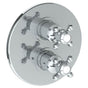 Watermark - Wall Mounted Thermostatic Shower Trim with built-in control, 7 1/2'' - Vintage Copper
