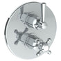 Watermark - Wall Mounted Thermostatic Shower Trim with built-in control, 7 1/2'' - Vintage Copper