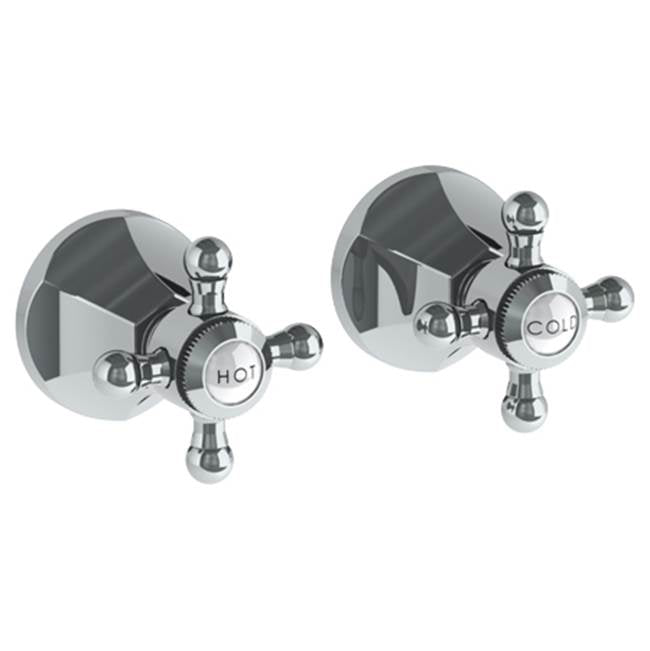 Watermark - Wall Mounted 2-Valve Shower Trim - Vintage Copper
