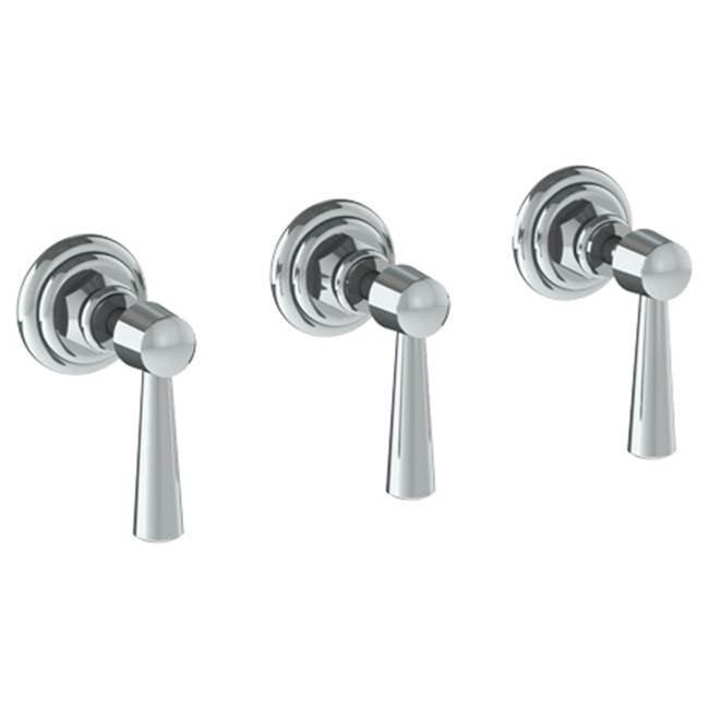 Watermark - Wall Mounted 3-Valve Shower Trim - Vintage Copper