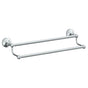 Watermark - Wall Mounted Double Towel Bar, 18'' - Vintage Copper