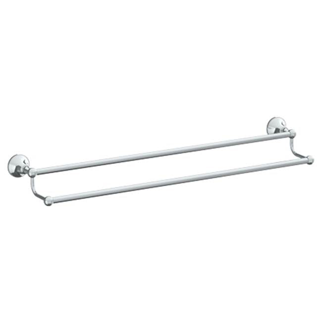 Watermark - Wall Mounted Double Towel Bar, 30'' - Vintage Copper