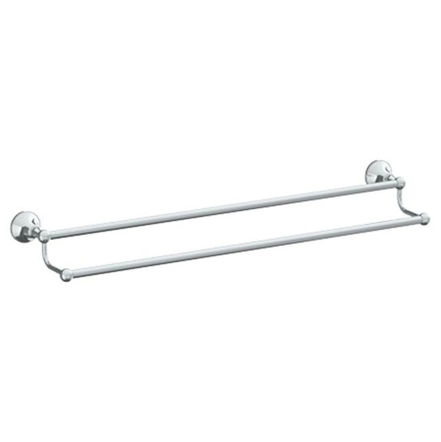 Watermark - Wall Mounted Double Towel Bar, 30'' - Vintage Copper