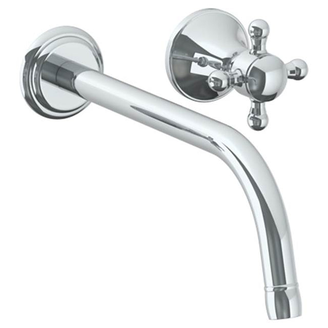 Watermark - Wall Mounted 2 Hole Lavatory Set with 11'' CTC Spout - Vintage Copper