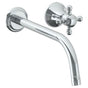 Watermark - Wall Mounted 2 Hole Lavatory Set with 11'' CTC Spout - Vintage Copper