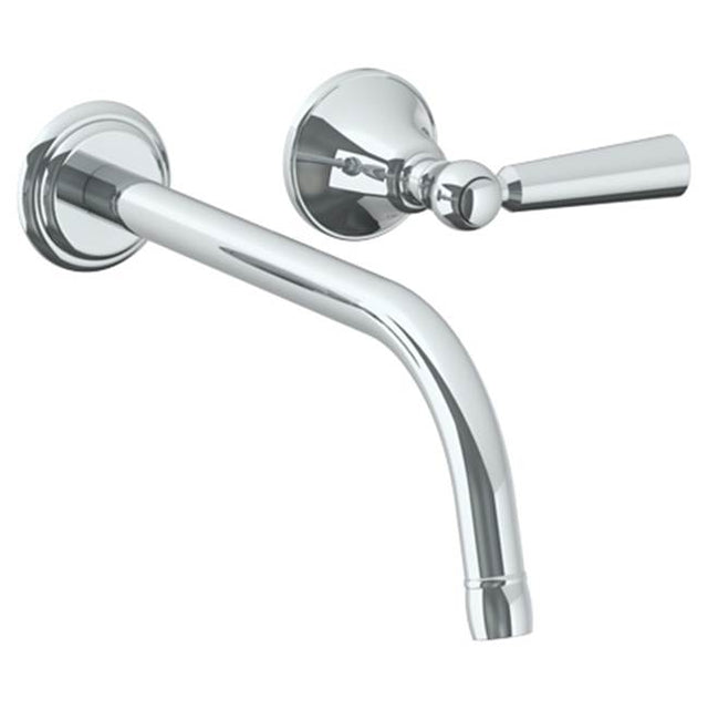 Watermark - Wall Mounted 2 Hole Lavatory Set with 11'' CTC Spout - Vintage Copper