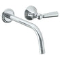 Watermark - Wall Mounted 2 Hole Lavatory Set with 11'' CTC Spout - Vintage Copper