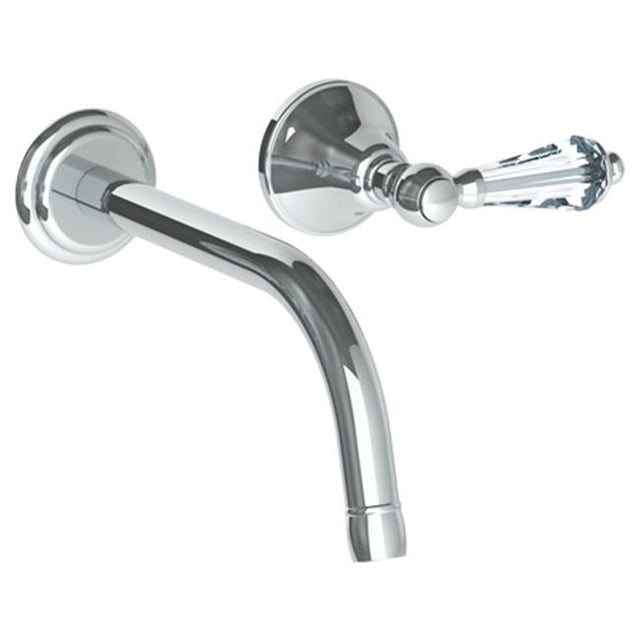 Watermark - Wall Mounted 2 Hole Lavatory Set with 8 3/8'' CTC Spout - Vintage Copper