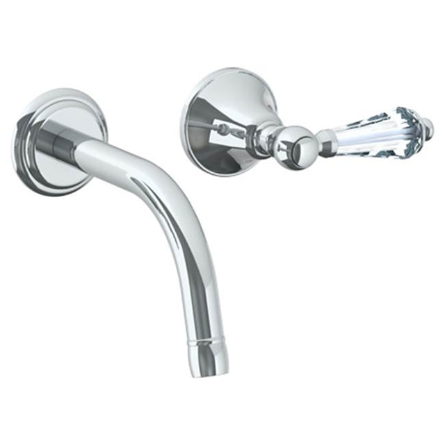 Watermark - Wall Mounted 2 Hole Lavatory Set with 6 1/2'' CTC Spout - Vintage Copper