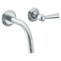 Watermark - Wall Mounted 2 Hole Lavatory Set with 6 1/2'' CTC Spout - Vintage Copper