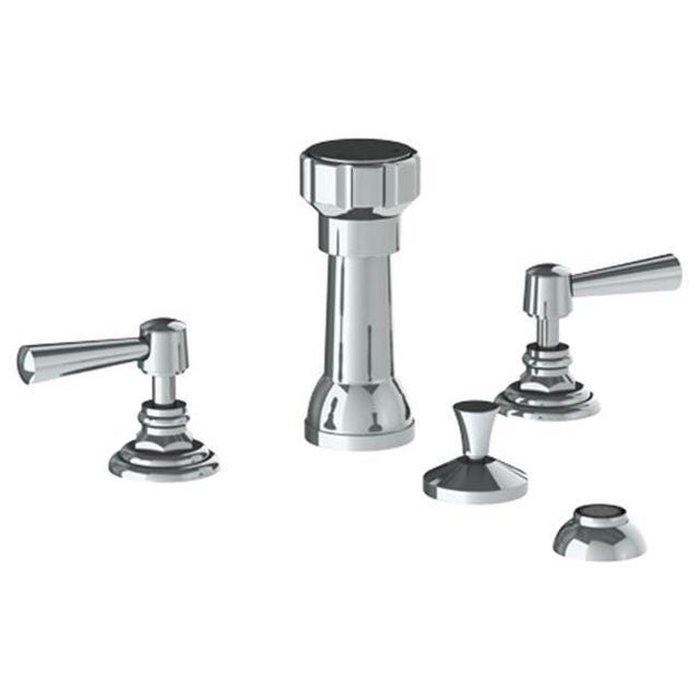 Watermark - Deck Mounted 4-Hole Bidet - Vintage Copper