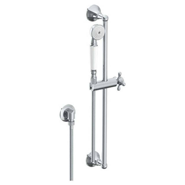 Watermark - Positioning Bar Shower Kit with Hand Shower and 69'' Hose - Vintage Copper