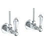 Watermark - Lavatory Angle Stop Kit -1/2'' Compression x 3/8'' OD Compression - Vintage Copper