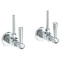 Watermark - Lavatory Angle Stop Kit -1/2'' Compression x 3/8'' OD Compression - Vintage Copper
